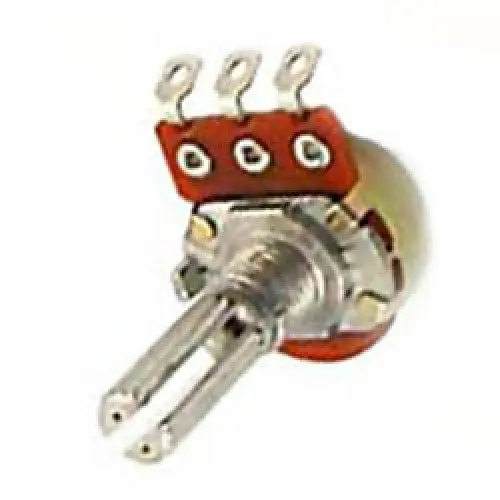 Rpa-10K-524B - Pot Lin 10K 1/4In Rnd 16Mm Sol Split Knurl Shaft 1