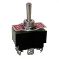 Kn3-C-203A - Toggle Switch 2P2t 15A On-Off-On 125Vac Th Scr 12Mm Hole 1