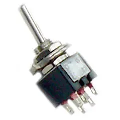 Gy2076p - Toggle Switch 2P2t 3A On-None-On 125Vac Th Sol 5Mm Hole 1