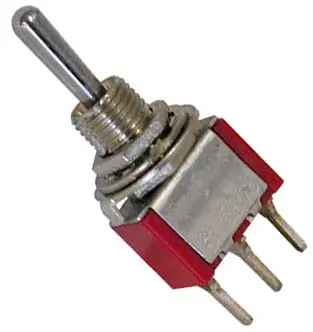 7101Mpdcqe - Toggle Switch 1P2t 5A On-None-On 5A/120Vac Pcst Thr 1