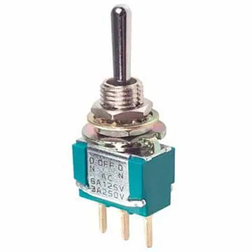 Mts-103 - Toggle Switch 1P2t 6A On-Off-On 125Vac Th Sol 6Mm Hole (10 Pcs/Pkg) 1