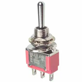 Sw1002 - Toggle Switch 1P2t 6A On-Off-On 125Vac Th Sol 6Mm Hole (50 Pcs/Pkg) 1