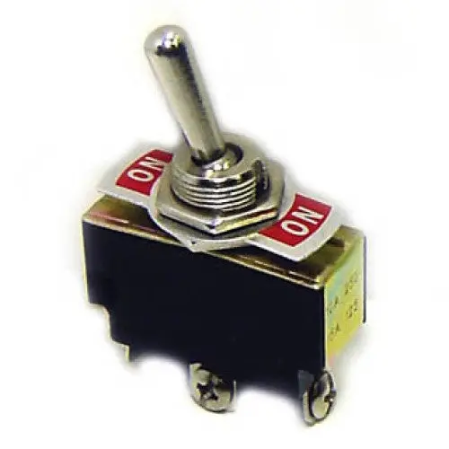 Xt-12B - Toggle Switch 1P2t 15A On-None- On 250Vac Th Scr 12Mm Hole 1