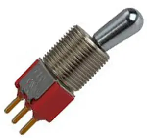 7103T1cwcqe - Toggle Switch 1P2t 5A On-Off-On 5A/120Vac Pcst Thr 12Mm Hole 1