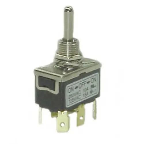 L7a123a3b4h5 - Toggle Switch 2P2t 15A On-Off-On 125Vac Th Qt 12Mm Hole 1