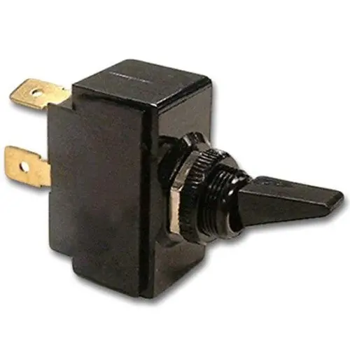 6Ga5b-D-4B-B - Toggle Switch Mom 1P1t 15A (On)- Off 15A/125Vac Thr Plastic Handl 1