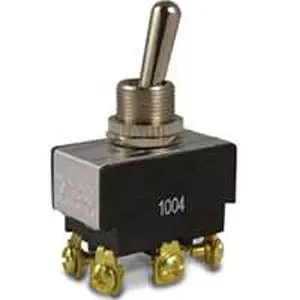7300033 - Toggle Switch Mom 2P2t 20A On- None-(On) 125Vac Th Scr 12Mm Hol 1