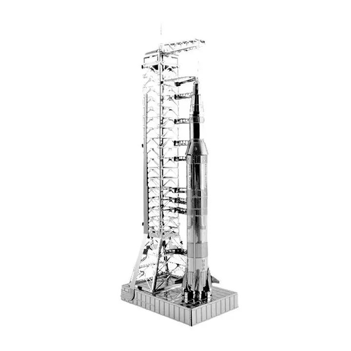 Mms167 - Apollo Saturn V Metal Earth 2 Sheet Model 1