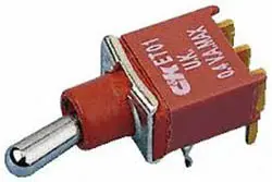Et01md1abe - Toggle Switch 1P2t 20Ma On-None- On 20V Unth Pcra 5Mm Hole 1