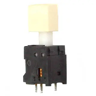 Scba-1573 - Push Switch Mom 1P1t No Pcst Unth 13X10mm Actuator Ht 15.20Mm 1