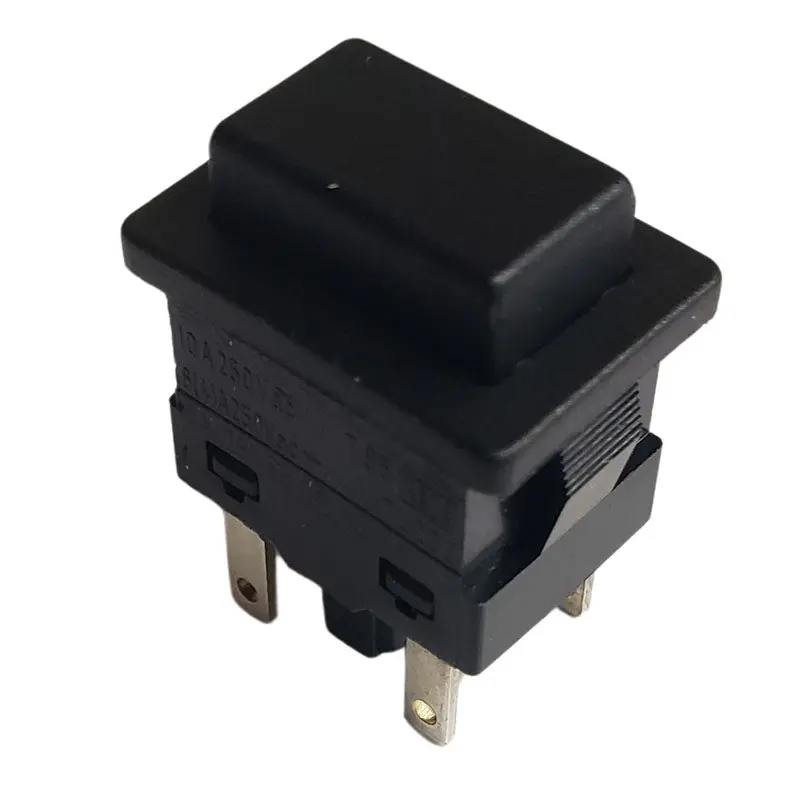 Tl202a3 - Push Switch Mom 2P1t No Snap Tab 6A/125Vac 13X20mm Blk 1