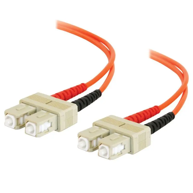 Apqc-1515 - Fiber Optic Patch Cord Sc-Sc 15M Duplex Mm 50/125Um Ofnr Org 1