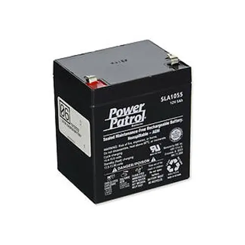 Sla1055 - Battery Lead Acid 12V 5Ah Qt 3.5X2.75X4in (90X70x100mm) 1