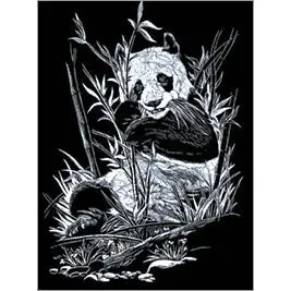 Silf12 - Silver Engraving Panda 1