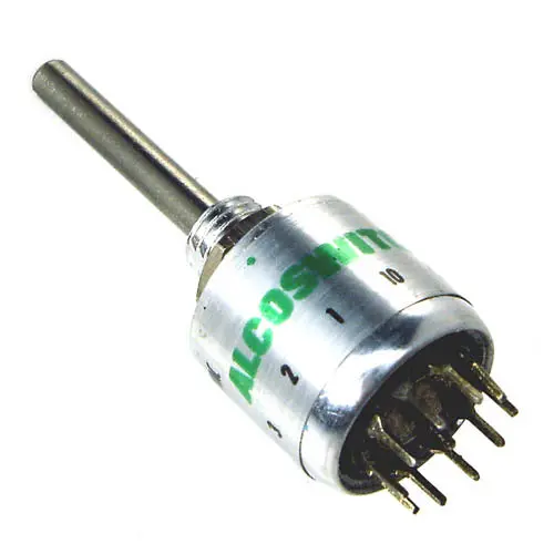 Mrba-1-10S-Pc - Rotary Switch 1P10t Non-Shorting Pcst Long Shaft 1