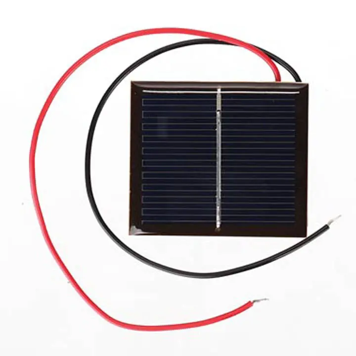 Sol3n - Solar Panel 1V 200Ma 1.8X1.57In W/Wire 1