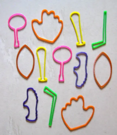 Aad181rb-144 - Silly Bandz-Sports Theme  (18 Pcs/Pkg) 1