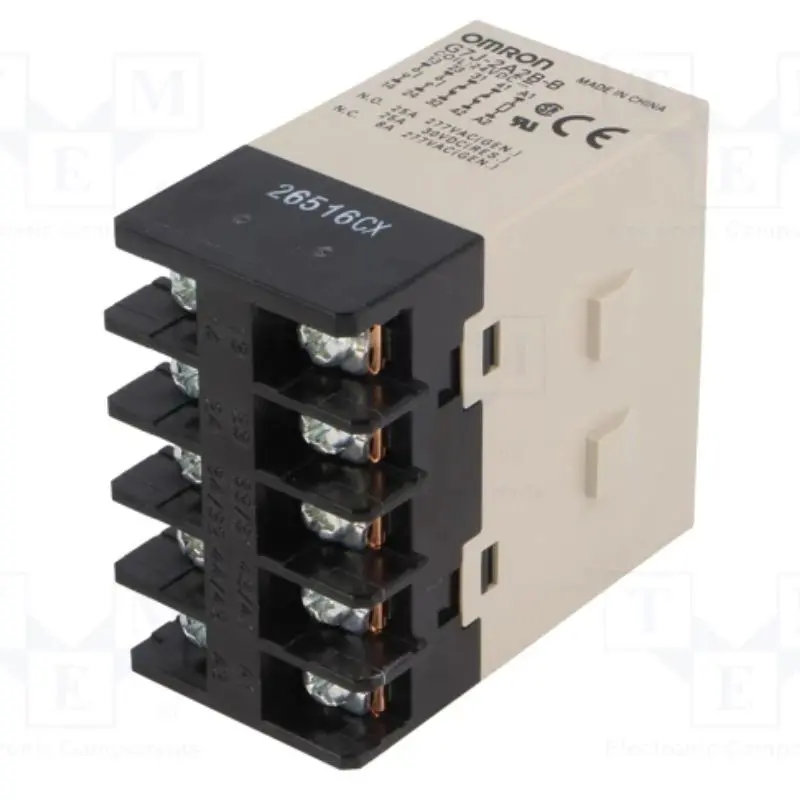 G7j-2A2b-B-Ac100-120 - Relay Ac 100-120V 2P1t 25A 10P 25A/277Vac Screw Mt 1