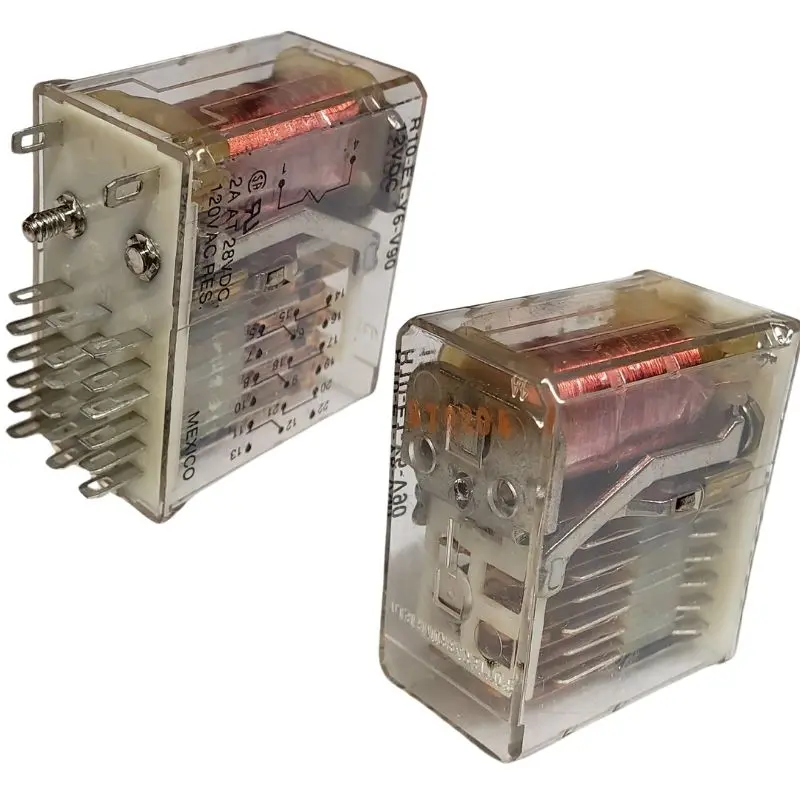 R10-E1y6-V90 - Relay Dc 12V 6P2t 2A 20P Skt 2A/120Vac 1