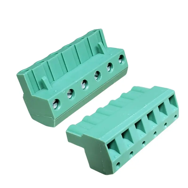 1823105 - Term Block 6P Fem Plug Ra 7Mm Grn 1
