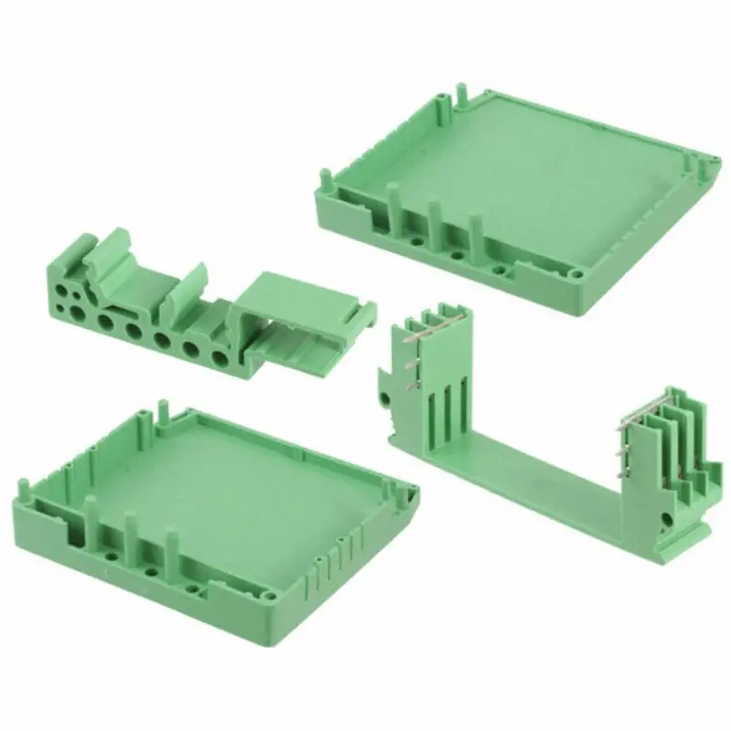 2792015 - Term Block Din Rail Enclosure For Mounting 2 Pcbs Grn 1