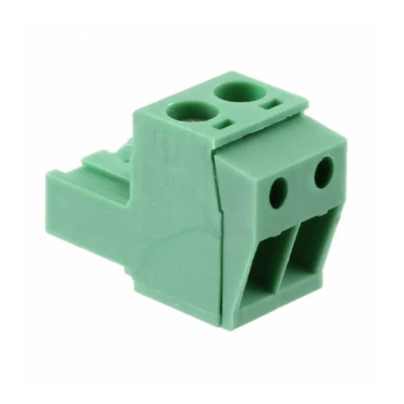 1769010 - Term Block 2P Clamp Ra 5Mm Fem Pluggable Grn 1