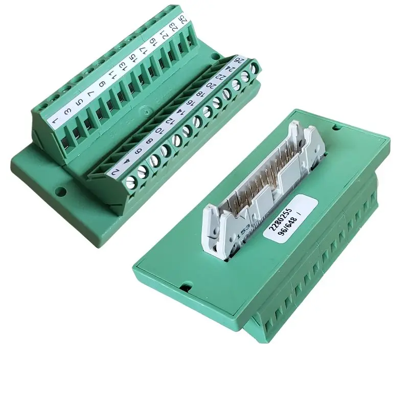 2280255 - Term Block 26P Din Rail Ribbon Idc W/Hdr 1