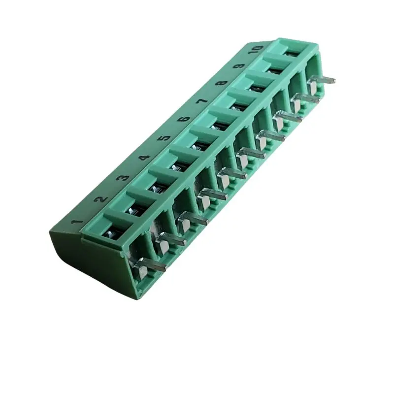 1715899 - Term Block 10P Pcst 5Mm Screw Grn 1