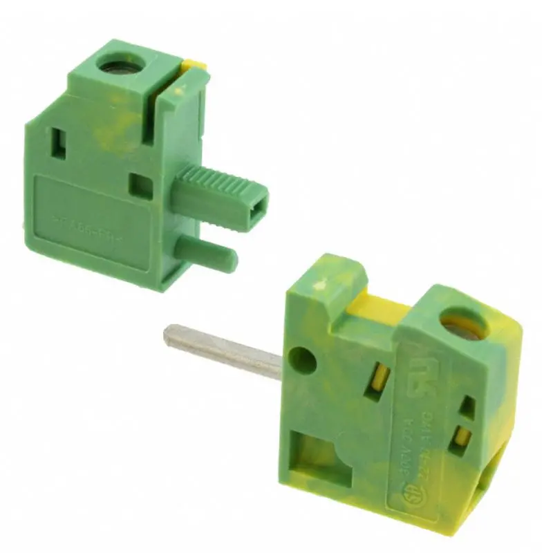 0707879 - Term Block Panel Feed Through 10.1Mm Wide 20-6Awg 76A/400V 1