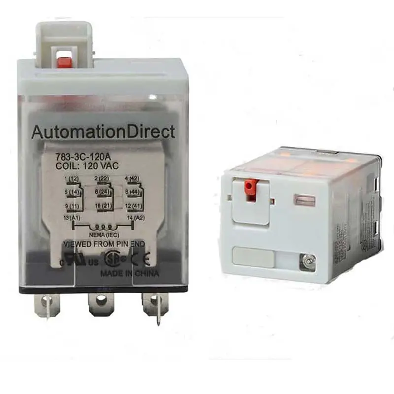 783-3C-120A - Ice Cube Control Relay 15A 3P2t 120Vac Coil 11Pin Skt Mounting 1