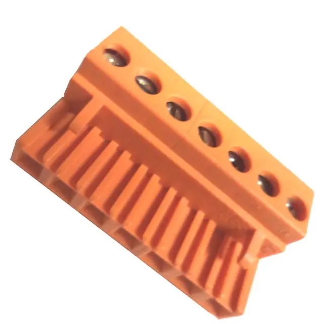 1282260000 - Term Block 7P Fem Plug Ra 5.08Mm 26-12Awg 10A/300V 35Mm Wide Org 1