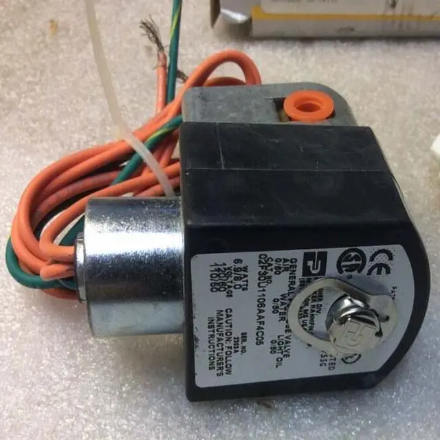 02F30u1106aaf4c05 - Solenoid Ac 120V 8W 3Way Gp 3/32 Orf 1/8 Npt 0/50 Air/Water/L.Oil 1