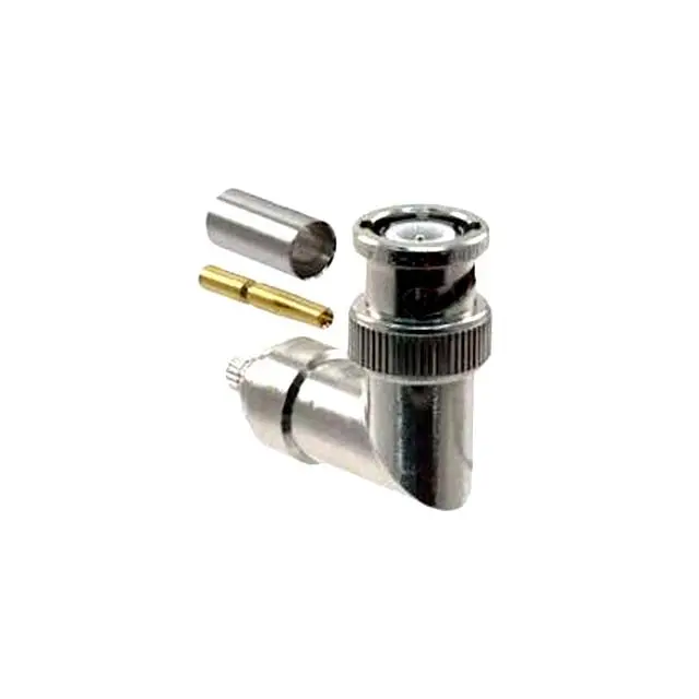 M39012/20B0002 - Mil Spec Bnc Plug Crimp Rg58 Ra Silver Body Gold Pin 1