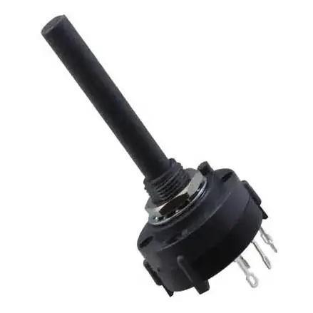 A10415rnzqk - Rotary Switch 1P4t Non-Shorting? Sol 38Mm 1/4In D Shaft 2.5A 125V 1