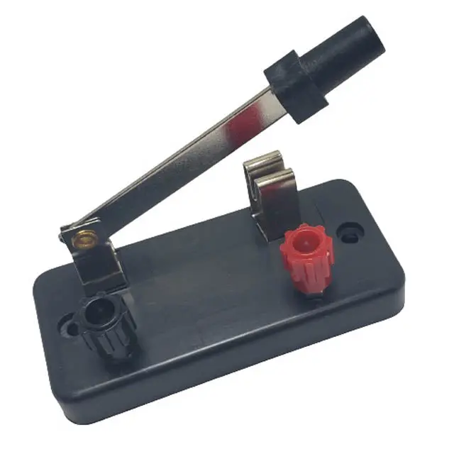 Knife Switch - Knife Switch 1P1t With Posts On Bakelite Base 2.5X1.25In 1