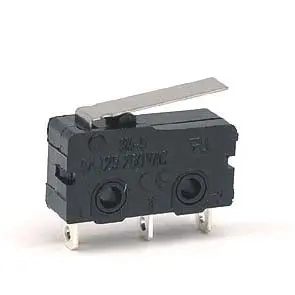 2750016 - Micro Switch 1P2t No/Nc 20X10mm 19Mm St Lever 5A 125Vac Sol 1