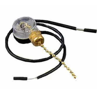 Gsw-32 - Pull Chain Switch 1P1t 3A 125Vac Round Plastic Body Single Circui 1