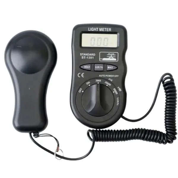 St-1301 - Light Meter 0-50000Lux/Fc +/-5% Rdg +/- 10Dgts(<10000Lux/Fc) 1