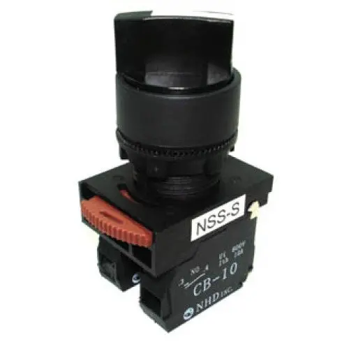 Nss22-S211b - Selector Switch No/Nc 2 Pos 6A 10A 600V 1