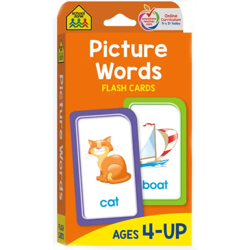 Sz04024 - Picture Words Flash Cards 1