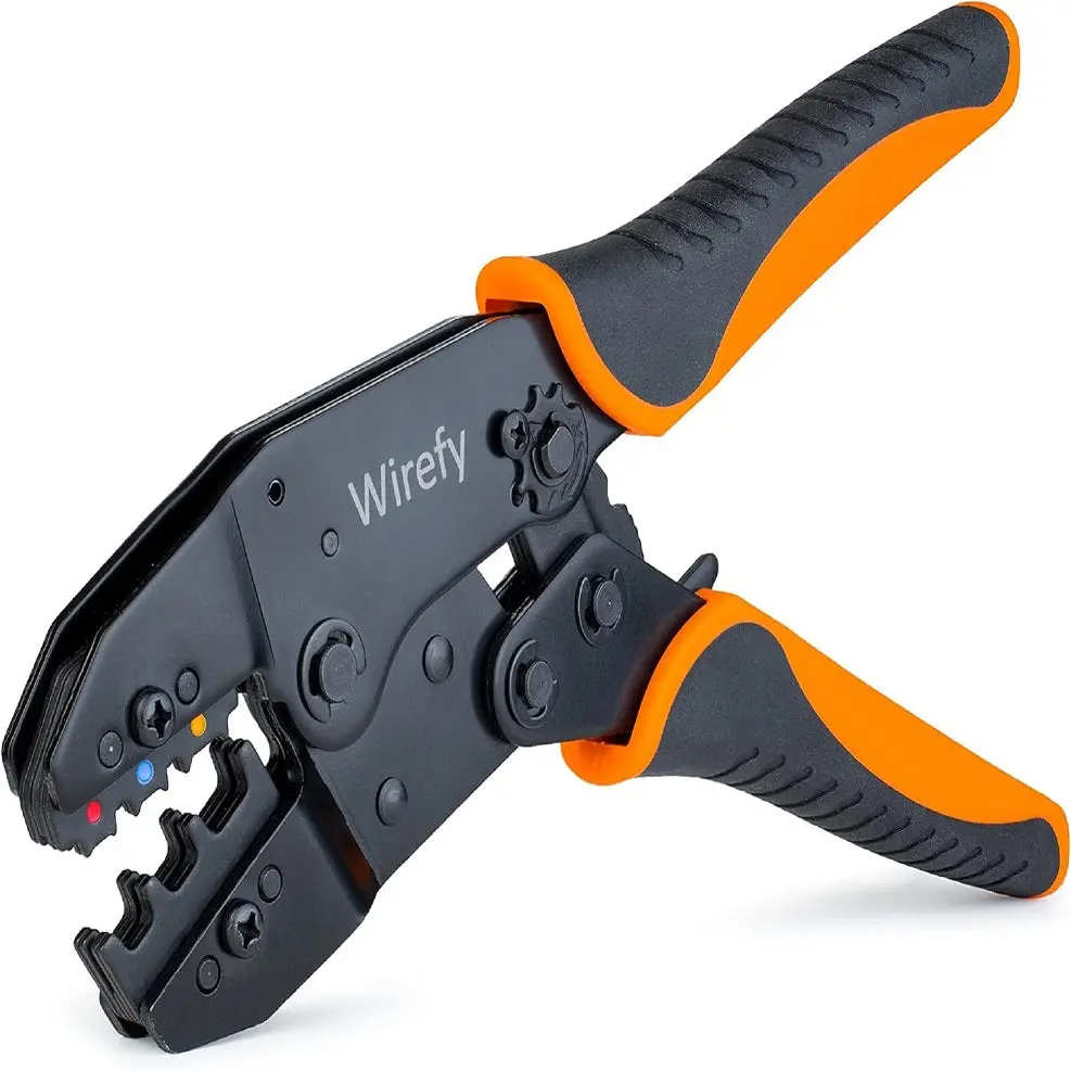 Crmp-01 - Crimper Ratchet 22-10Awg For Insulated Terminals 1