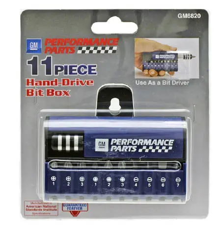 Gm6820 - Screwdriver Multibit 10Pc/Set 1 1/4In Bit Holder 1