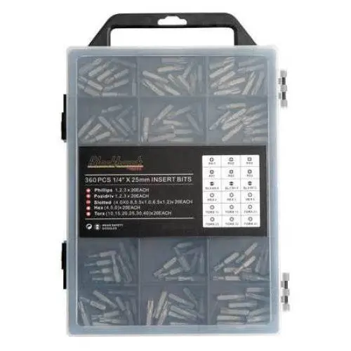 Bi-360S - Screwdriver Multibit 1/4In Drive Phil Sloted Hex Torx 360Pcs/Set 1