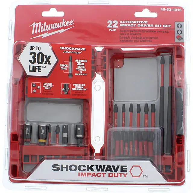 48-32-4016 - Screwdriver Multibit 22Pc/Set Mag Nut Drvr Soc Adptr Phil Bit 1