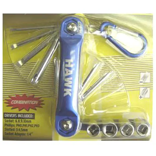 Ps2012 - Screwdriver Multibit/Socket Set 11 In 1 Slot/Phil/Socket 1