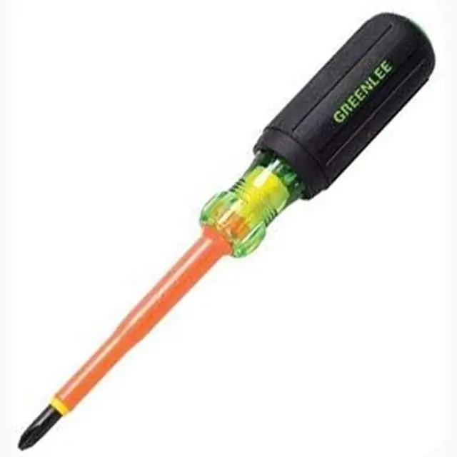 0153-33-Ins - Screwdriver Philips Insulated #2 4In Shank Heavy Duty 1