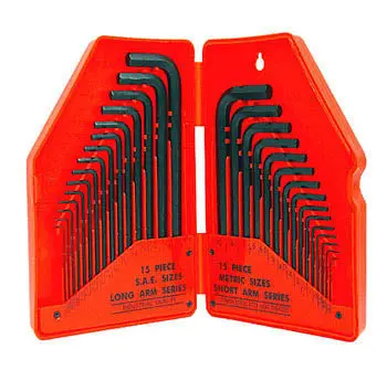 307330 - Hex Key Set Sae/Metric 30Pc/Set 1