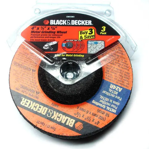 33672W3 - Metal Grinding Wheel 102X6x16mm (3 Pcs/Pkg) 1