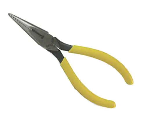 Gps-236 - Plier Long Nose 6.5Inch Serrated Jaws 1
