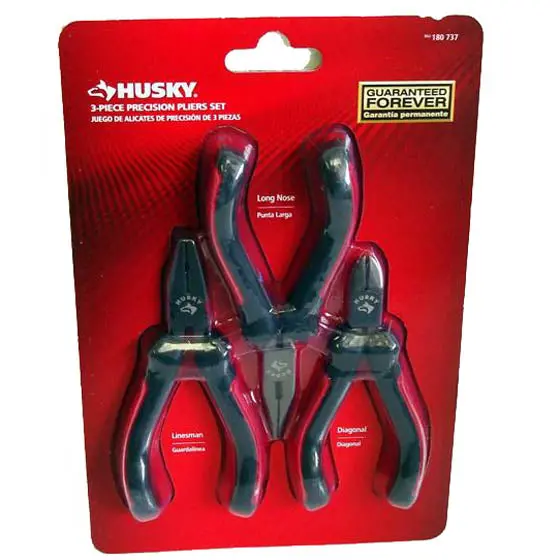 180737 - Pliers Mini Set Of 3 Pcs Long Nose/Diagonal/Linesman 1